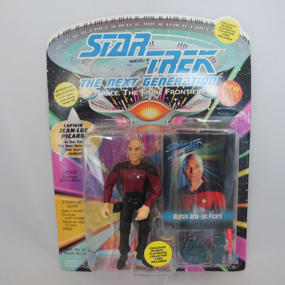1993 Star Trek Next Generation Space The Final Frontier CAPTAIN JEAN-LUC PICARD